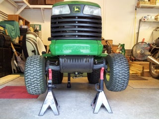 How To Change The Traction Belt On A John Deere Lt155 8