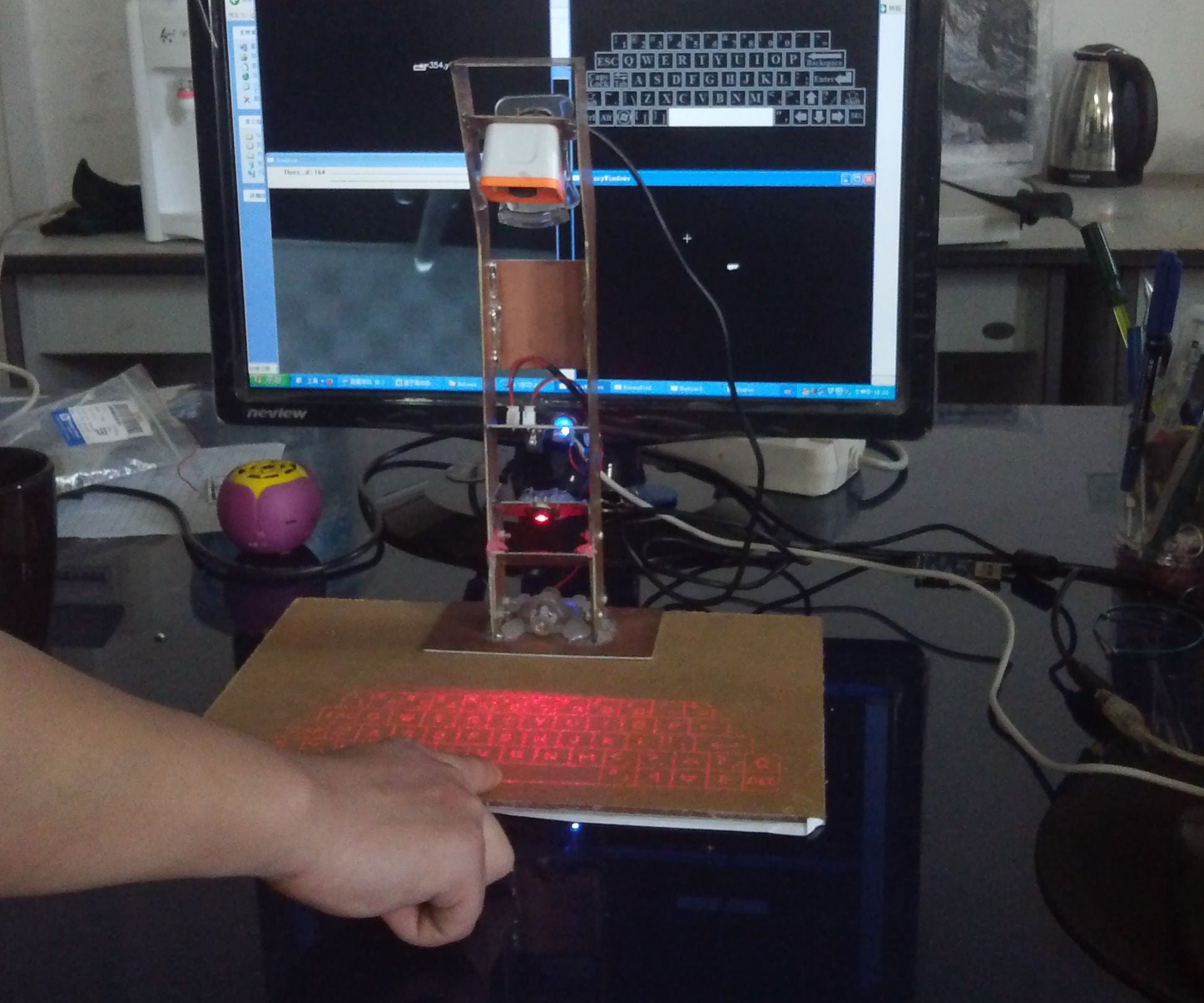 How to Make Laser Projection Virtual Keyboard 10 Steps Instructables