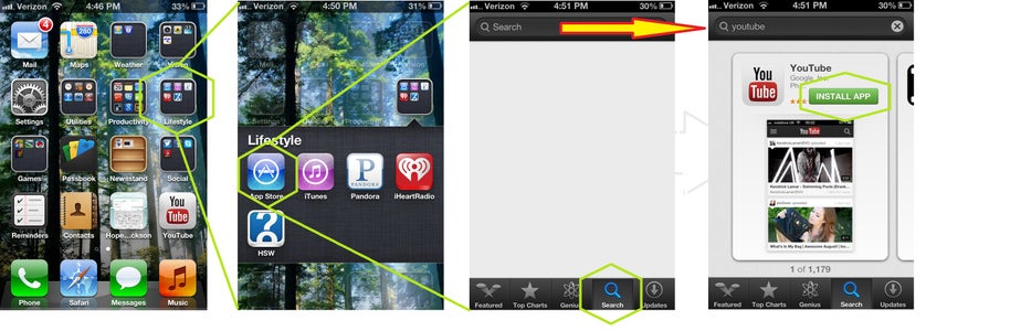 Playing You Tube Videos On A Ps3 Using An Iphone 11 Steps Instructables