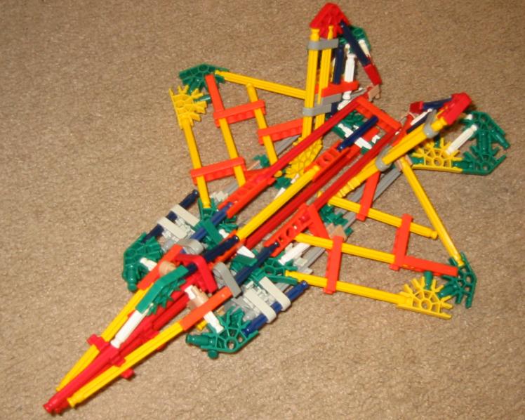 Knex F22 Instruction 15 Steps Instructables