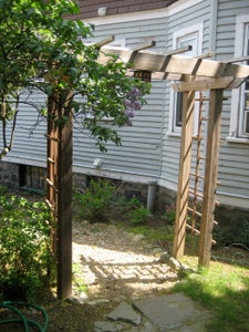 Home-built Garden Arbor - Instructables