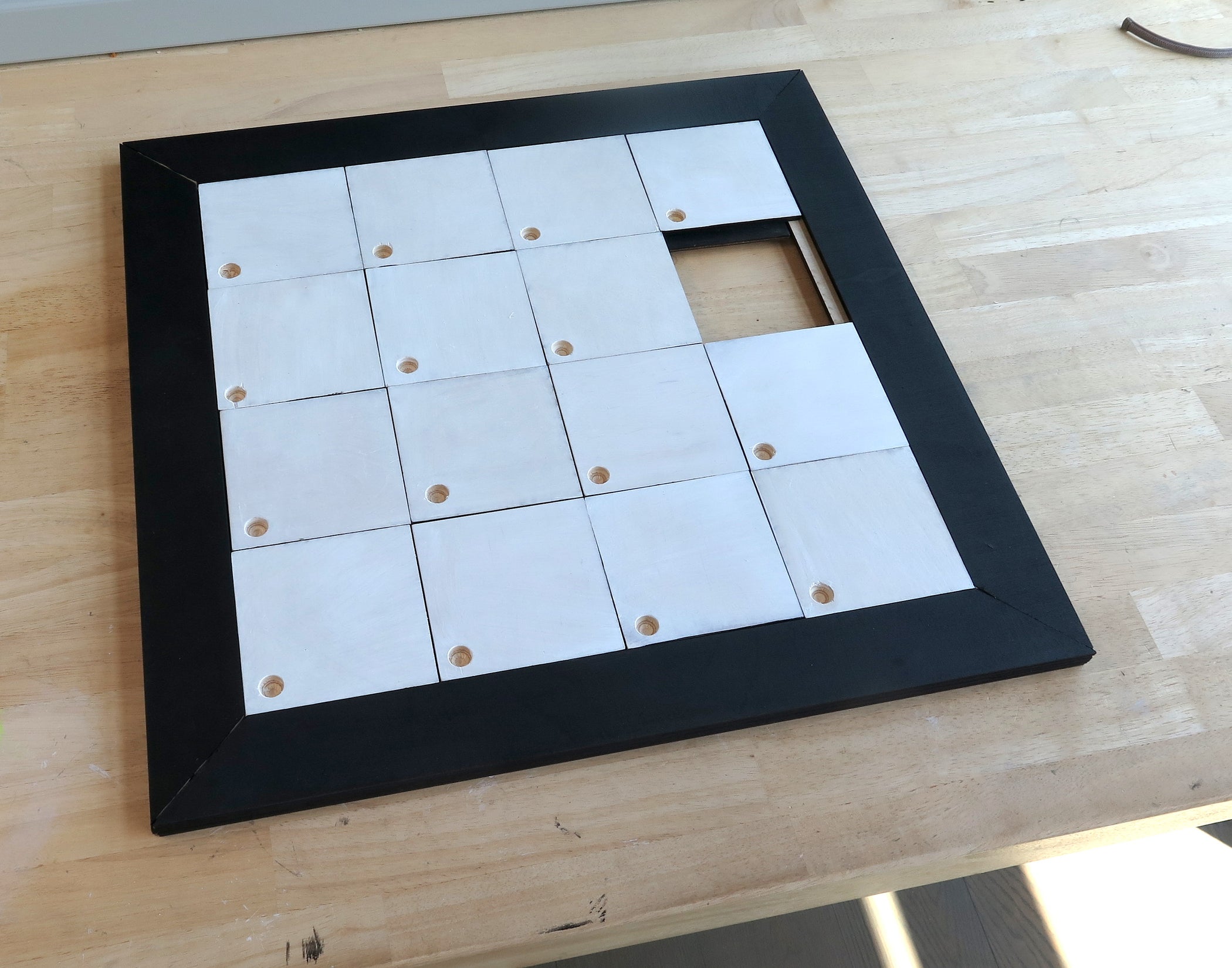 How to Make a Wooden Sliding Puzzle : 9 Steps (with Pictures