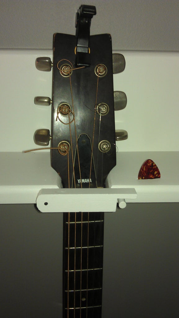 Guitar Wall Hanger 4 Steps With Pictures Instructables - Easy Homemade Guitar Wall Mount Guitar Wall Hanger 4 Steps With Pictures Instructables - Easy Homemade Guitar Wall Mount