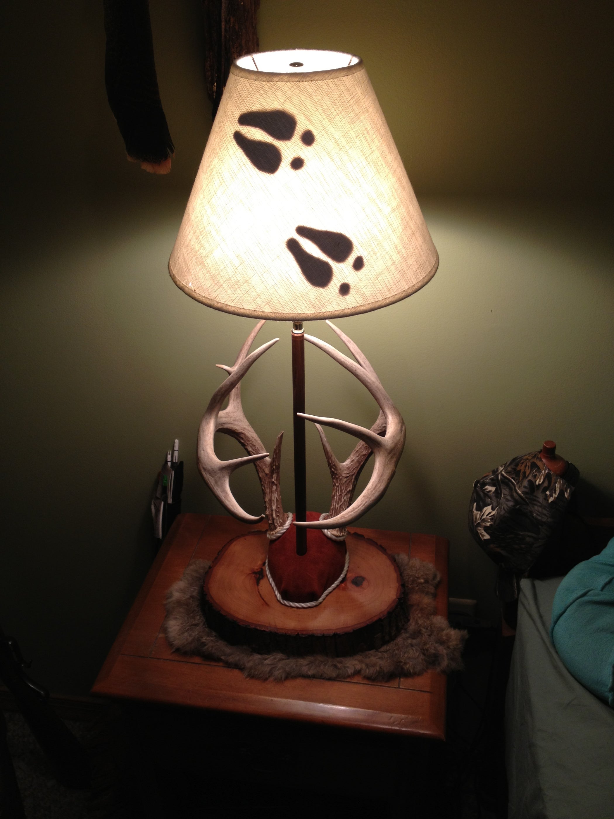 DIY Antler Mount Lamp 8 Steps (with Pictures