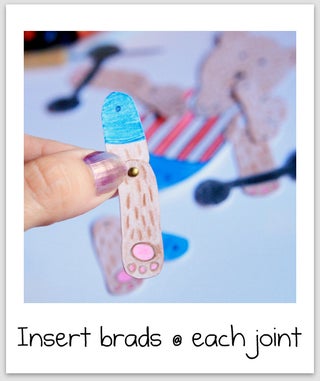 Movable Paper Doll Instructables