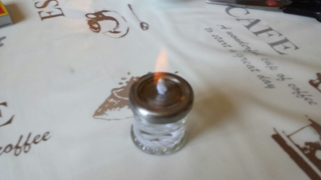How to Make an Alcohol Lamp 6 Steps Instructables