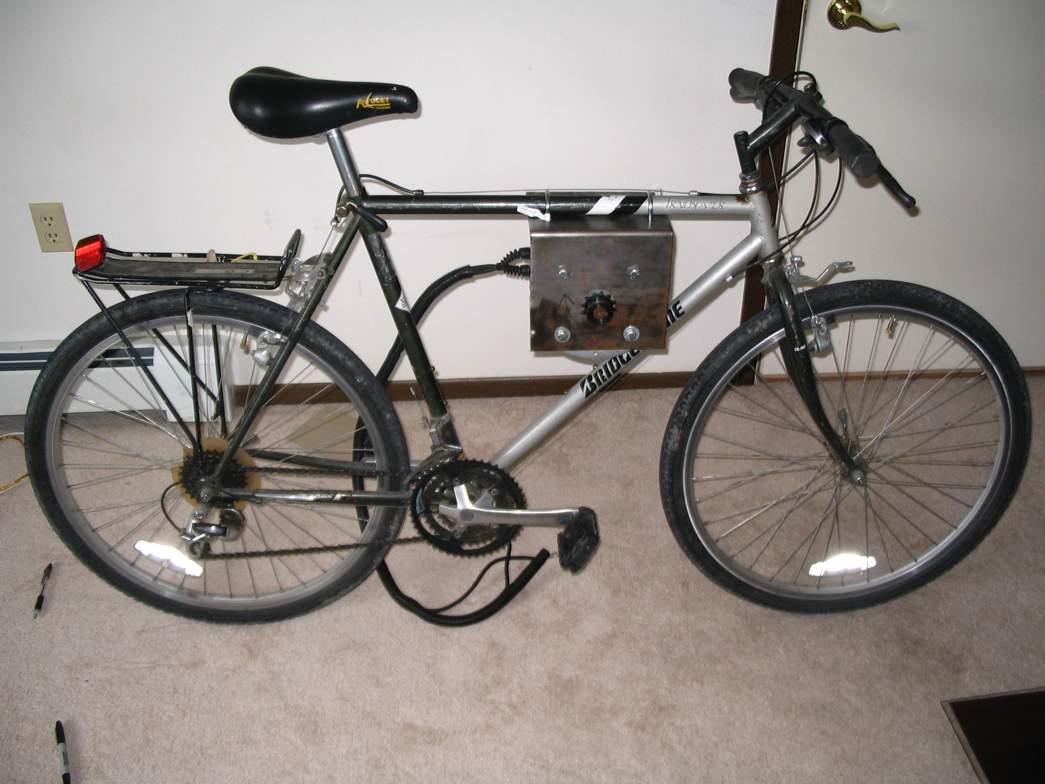 snap on electric bike