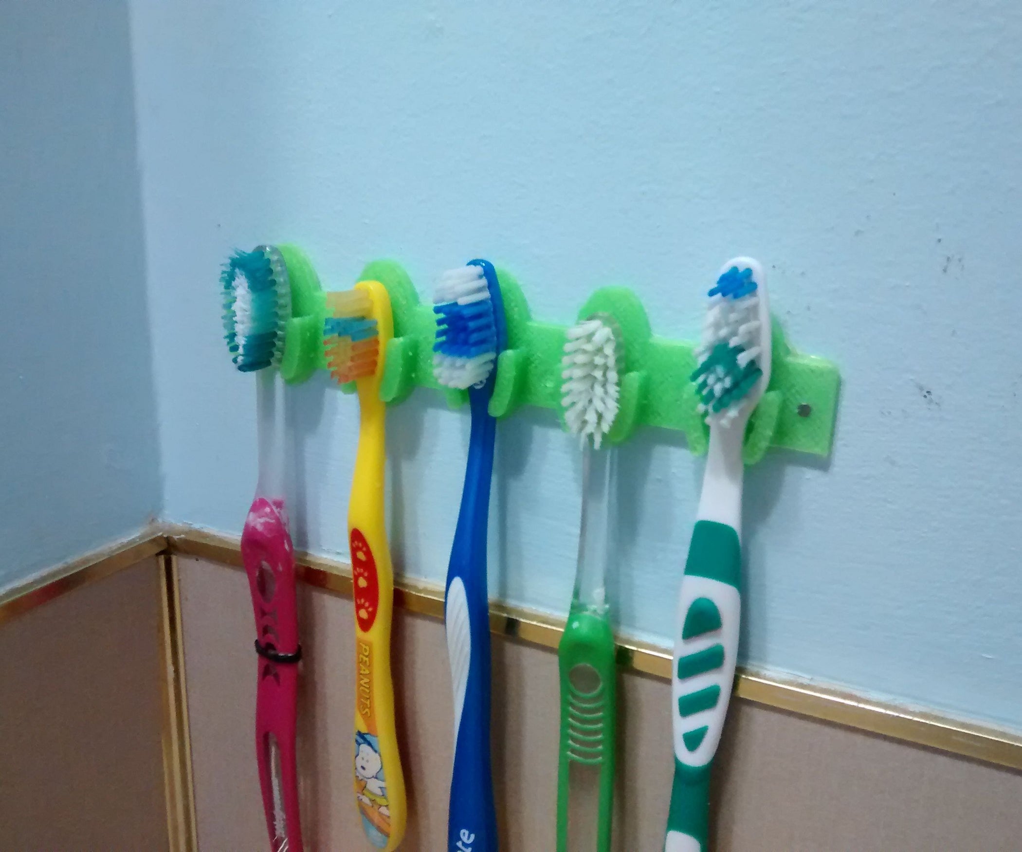3D Printed Toothbrush Holder Instructables