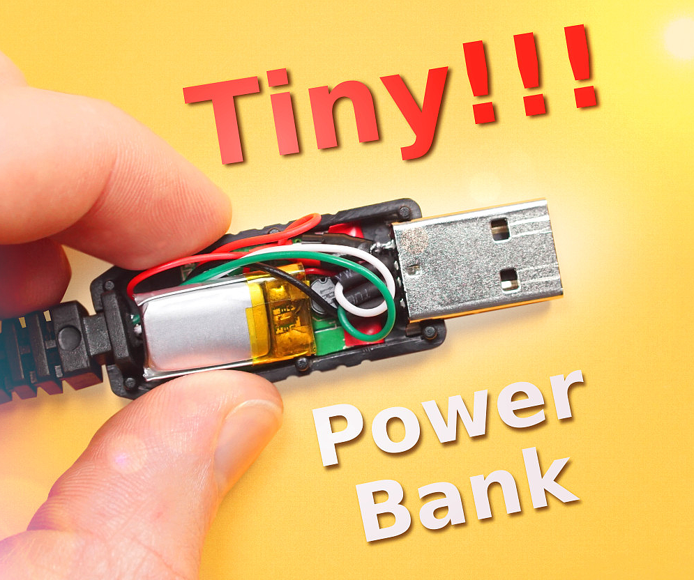 Power Bank Inside a USB Cable 10 Steps (with Pictures) Instructables