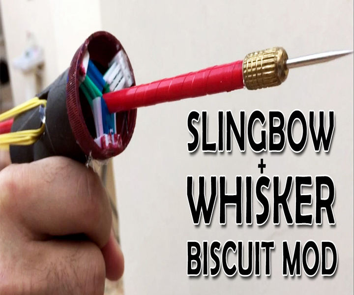 PVC Slingshot Bow With Homemade Whisker Biscuit (Video) Instructables