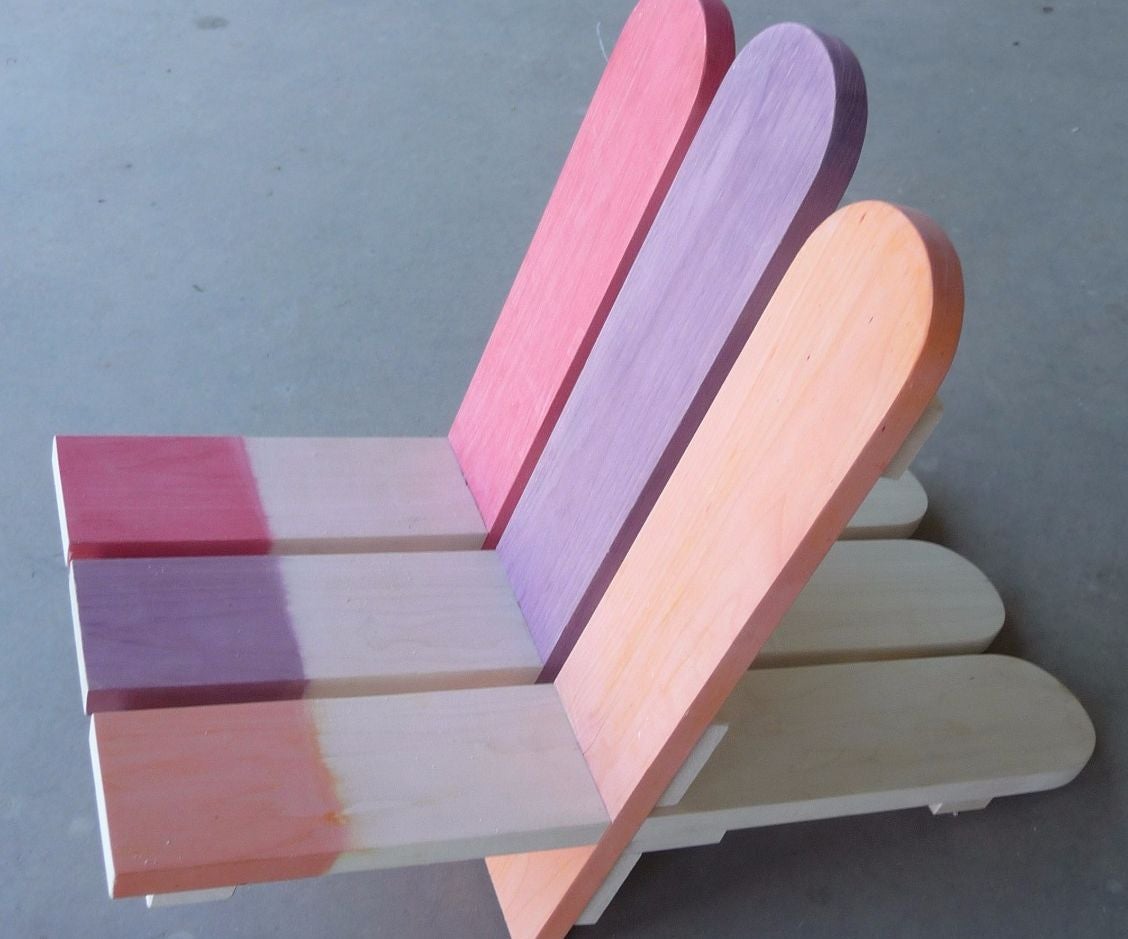 Child's Popsicle Stick Deck Chair 20 Steps (with Pictures