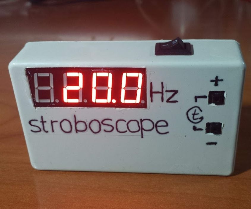 Portable Precision Stroboscope 5 Steps Instructables