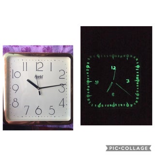 Convert Home Ordinary Clock Into Self Glowing Clock 8 Steps With Pictures Instructables