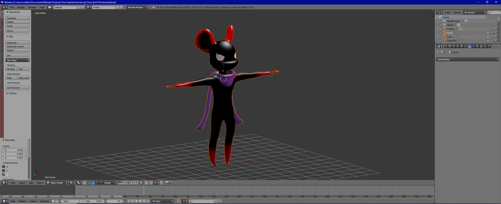 Blender Basic Rigging Process 10 Steps Instructables