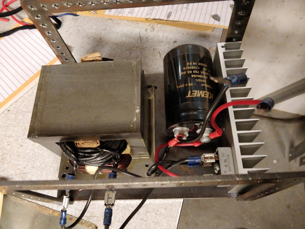 Custom Dc Power From Microwave Oven Transformer 9 Steps With Pictures Instructables