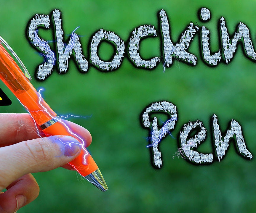 How to Make a SPY PEN TASER Instructables