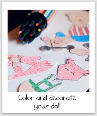 Movable Paper Doll Instructables