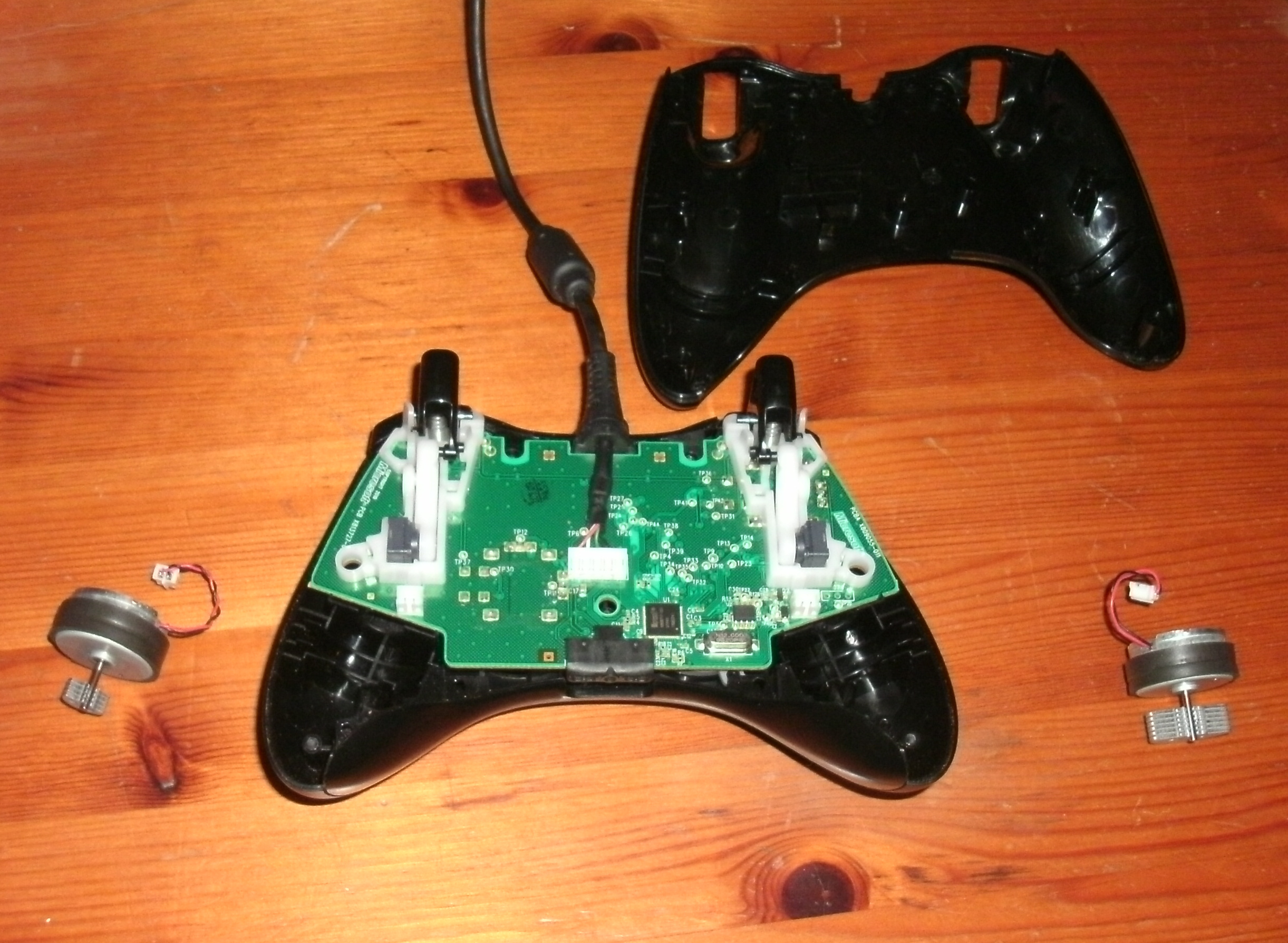 Xbox 360 Controller Accelerometer/gyro Steering Mod Trybotics