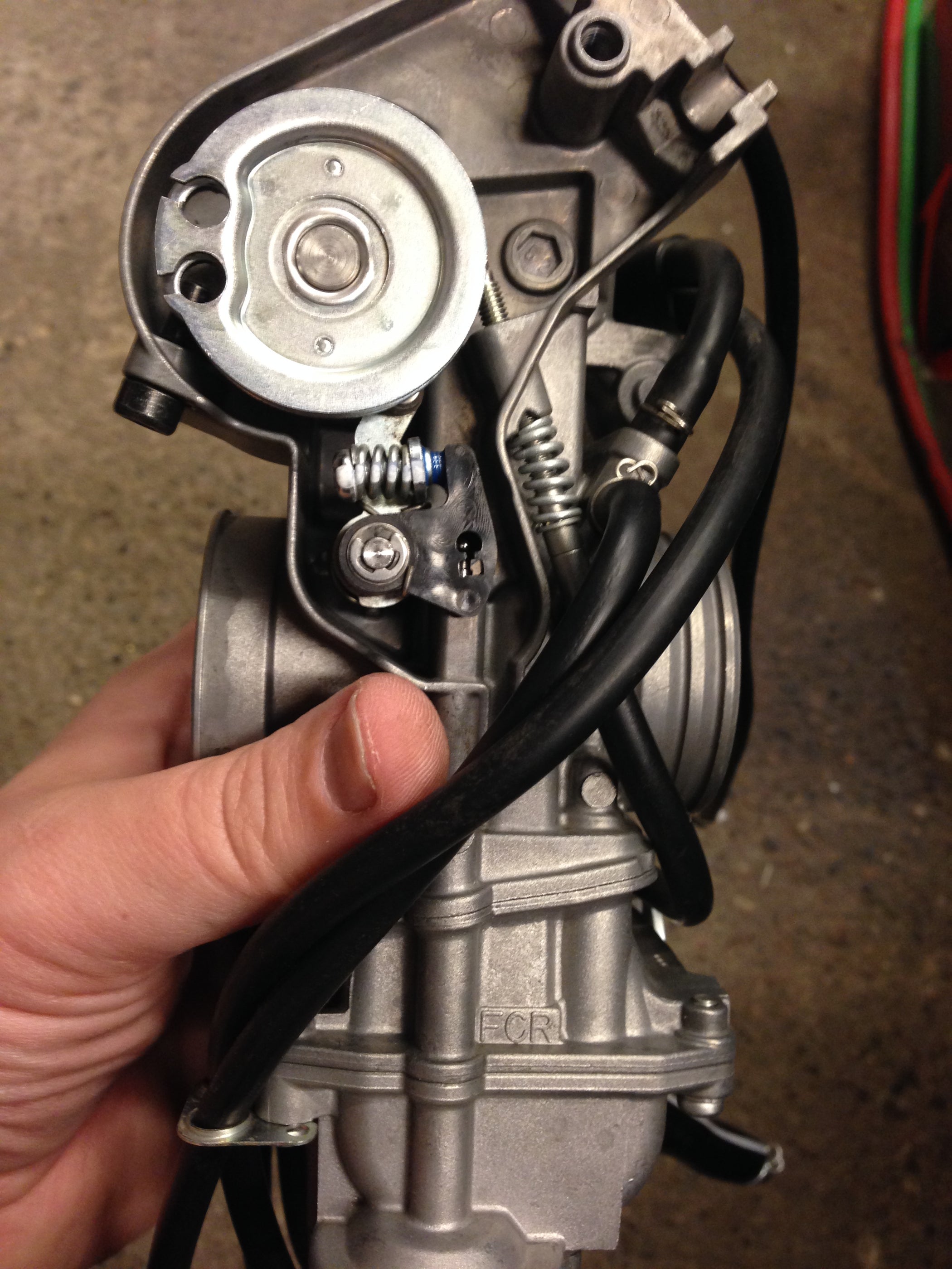 Fixing the Dreaded Lean Bog on Keihin FCR Carburetors 4 Steps