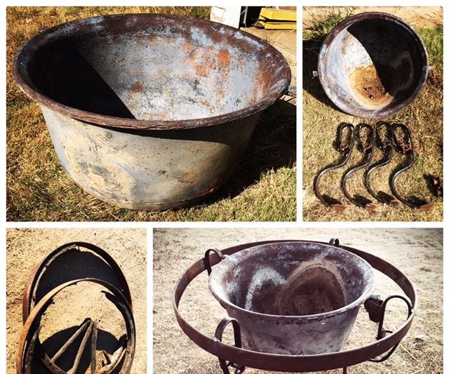 Cast Iron Kettle Fire Pit 6 Steps (with Pictures) Instructables