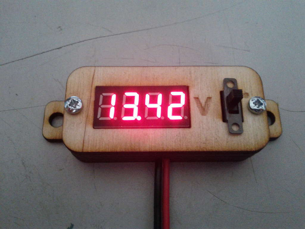 Battery Voltage Monitor 7 Steps (with Pictures)