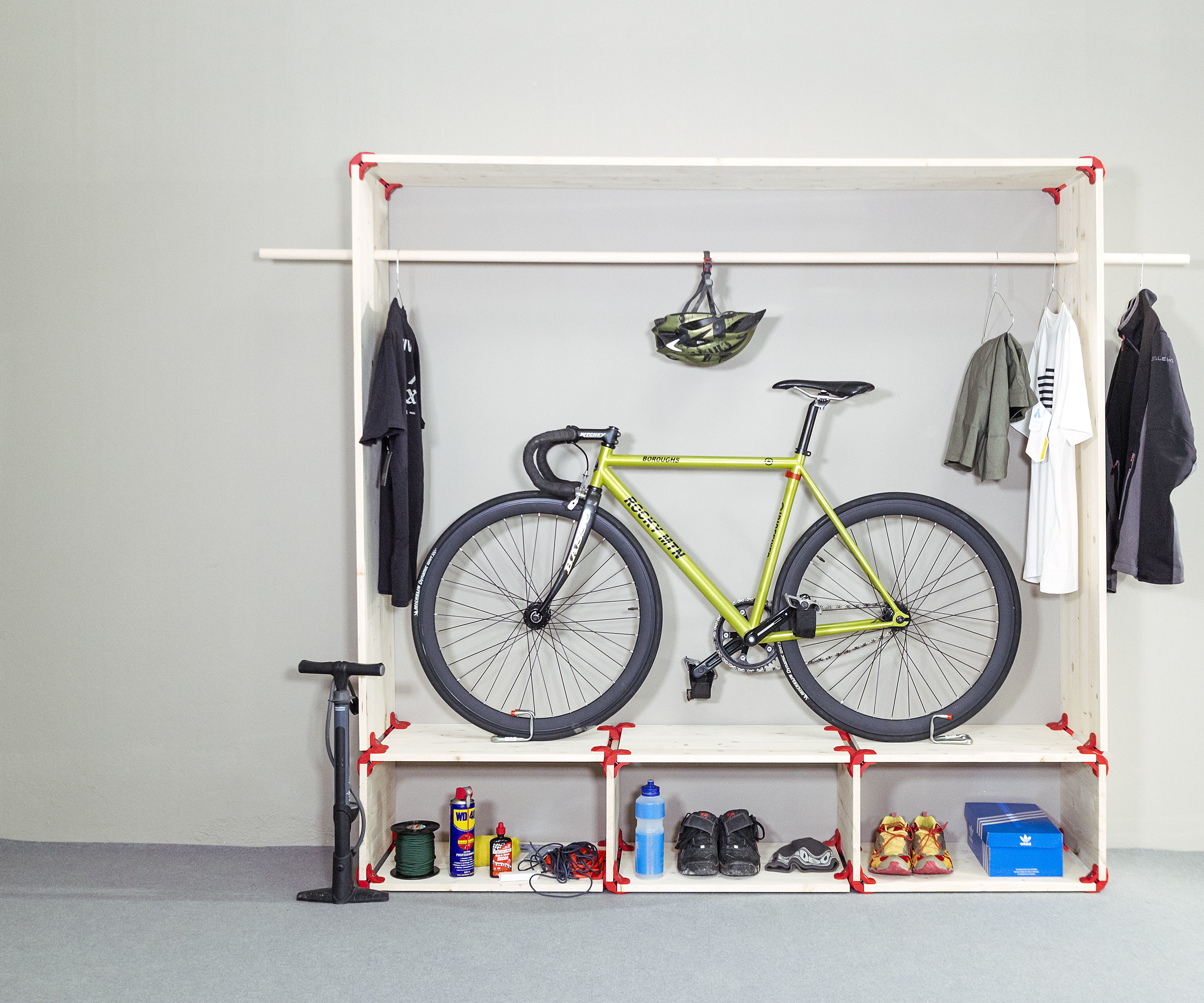 simple bike rack