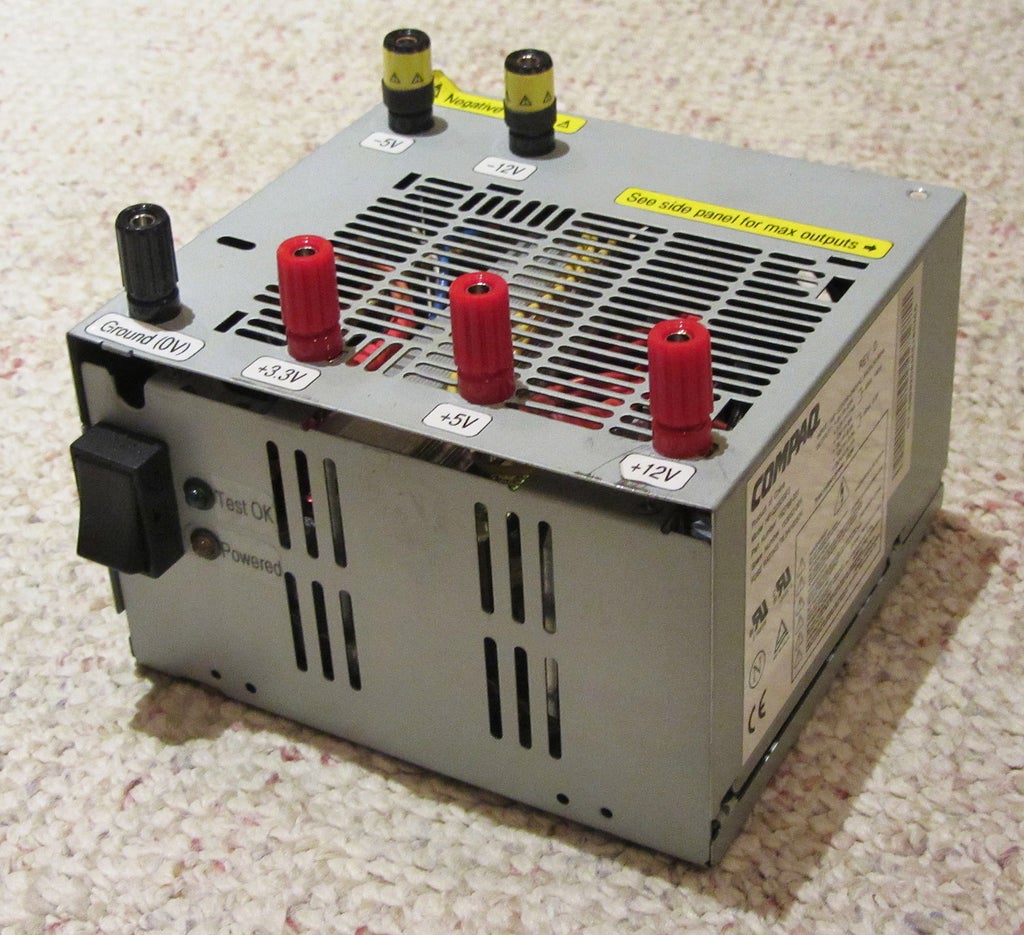 A Maker S Guide To Atx Power Supplies 6 Steps Instructables
