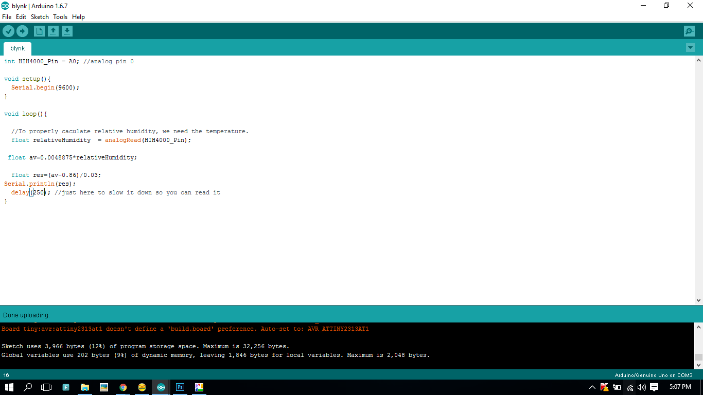 HIH4000 Humidity ,Hygrometer Sensor Tutorial 3 Steps (with Pictures