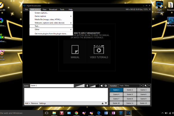 A Beginner S Guide To Xsplit Broadcaster And Streaming On Twitch Tv Windows 10 34 Steps Instructables