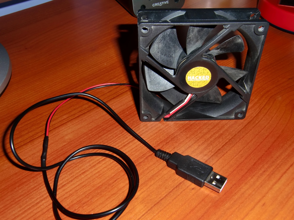 USB Desktop PC Fan Instructables