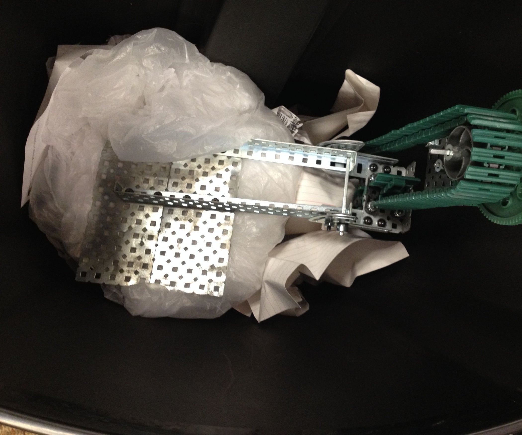 Mechanical Trash Compactor 6 Steps Instructables