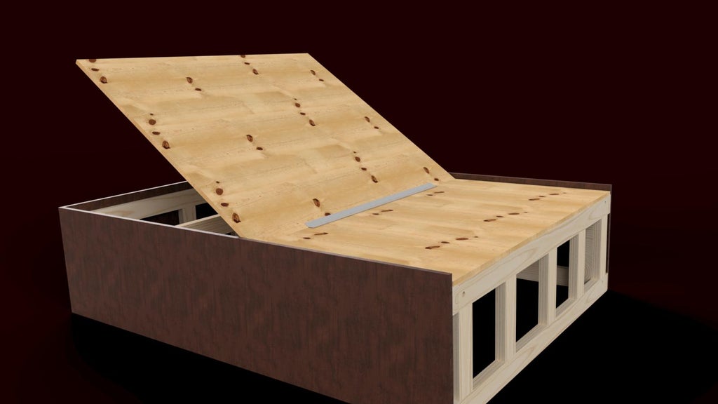 Elevated Platform Bed 7 Steps