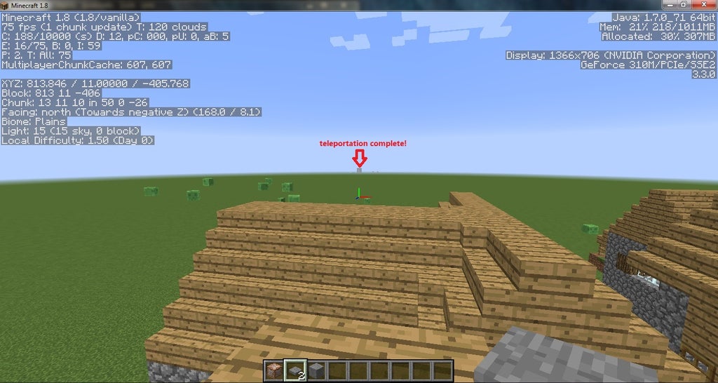 Minecraft Portals With No Mods 10 Steps Instructables