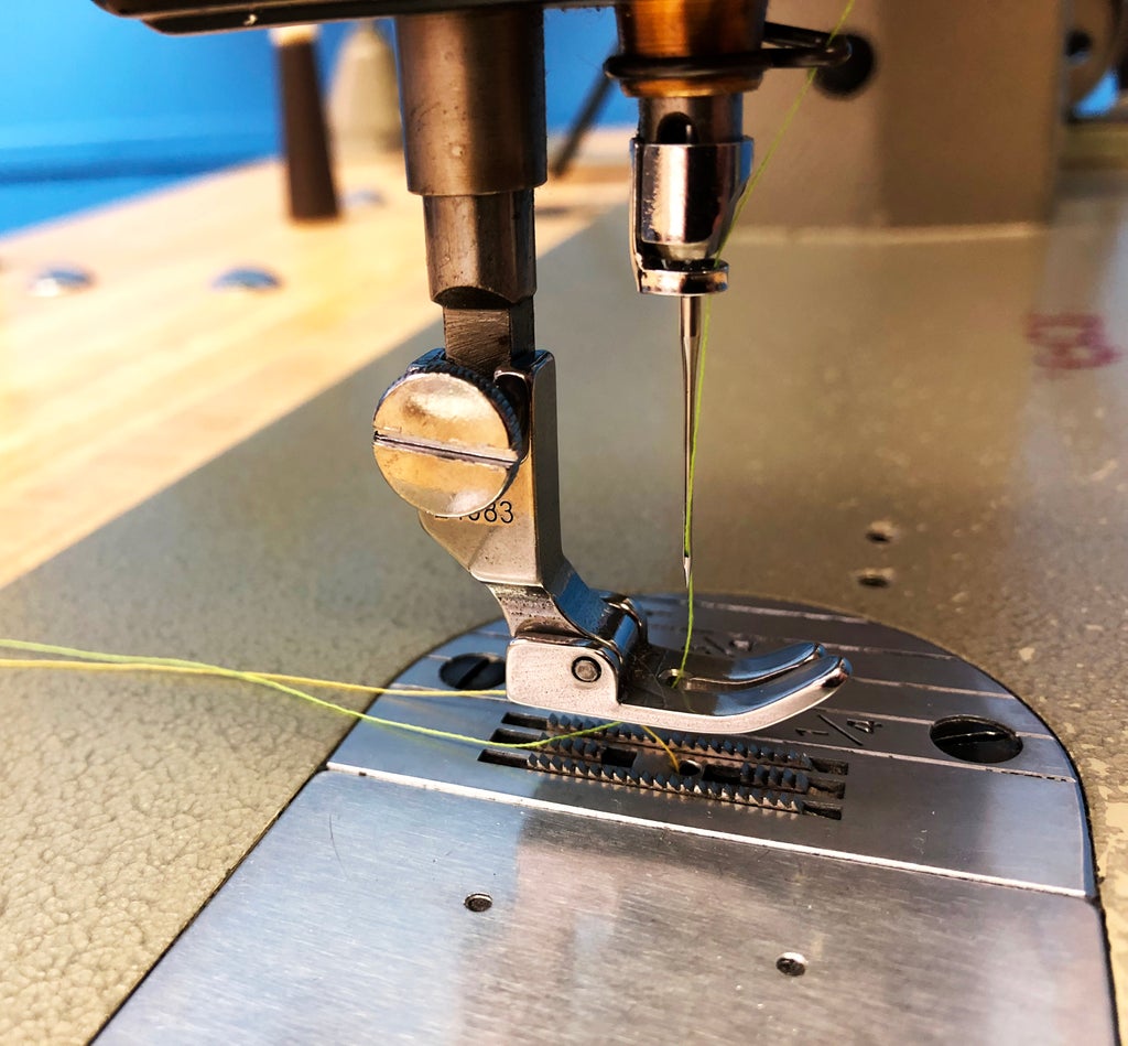 How To Thread A Juki Industrial Sewing Machine 8 Steps With Pictures Instructables