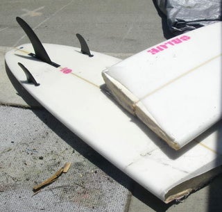 Fix A Very Broken Surf Board 19 Steps With Pictures Instructables