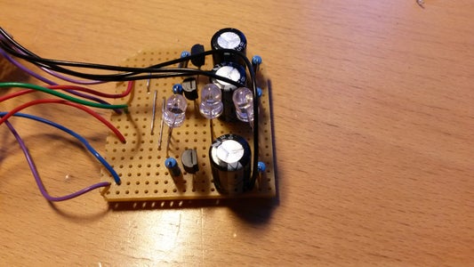 RGB LED Constant Current Fade Effect With Transistors : 4 Steps (with