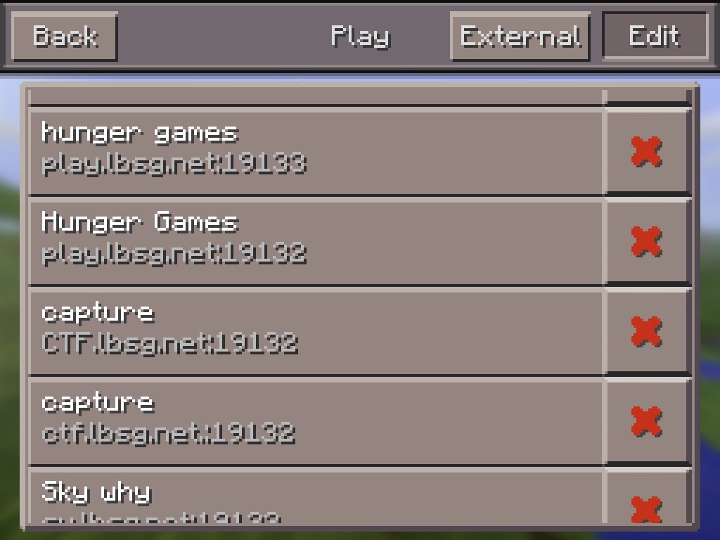 Minecraft Pe Hunger Games 3 Steps Instructables
