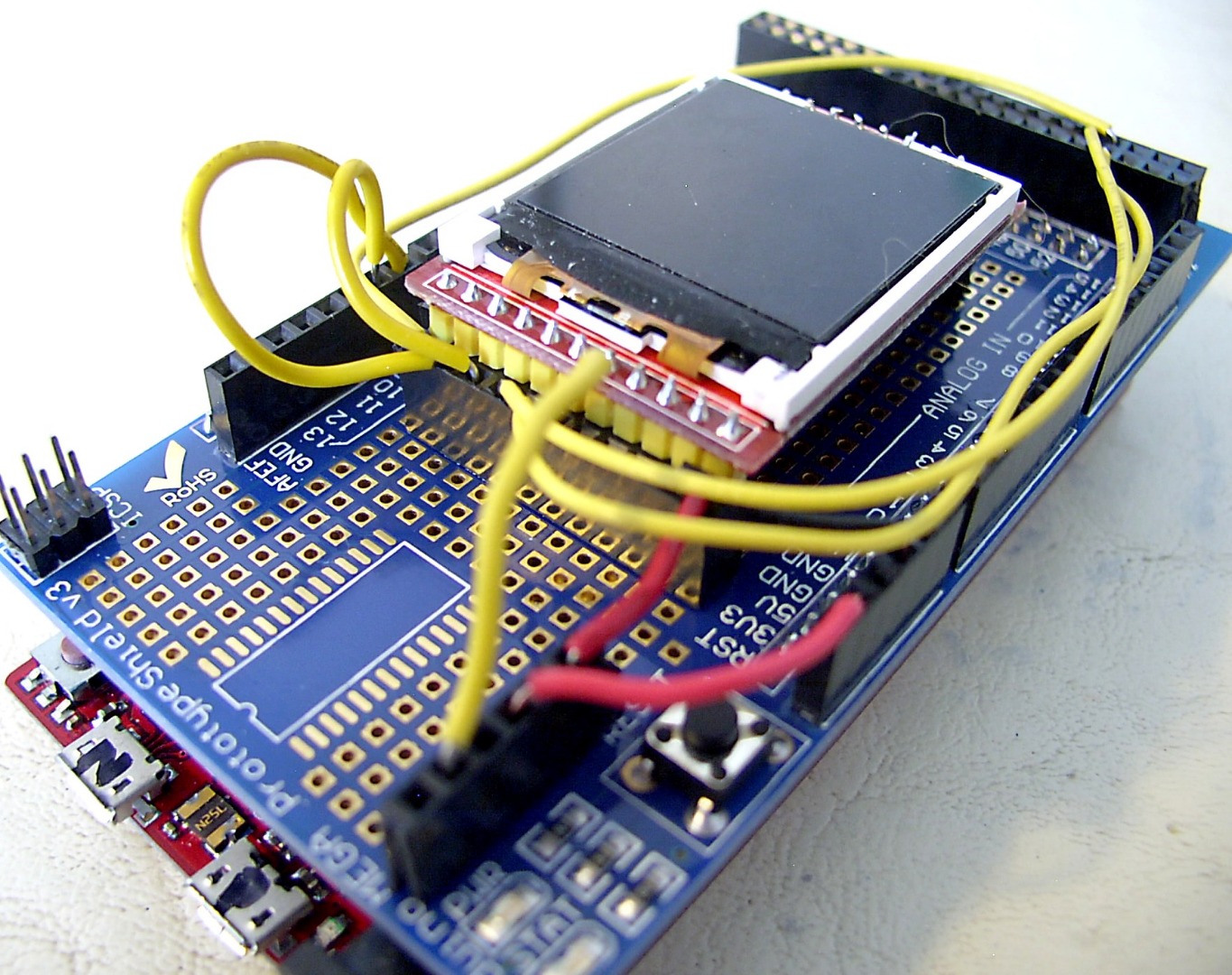 The Arduino / TFT LCD Connection | Trybotics