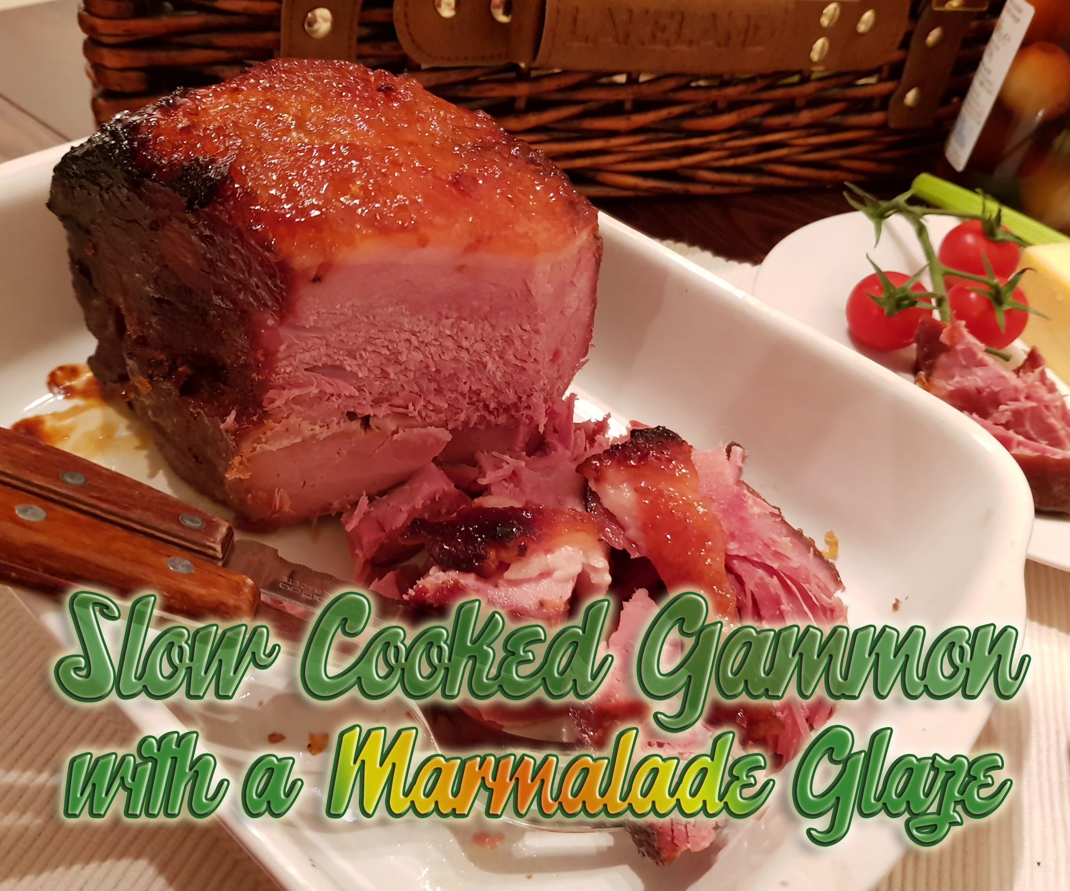 Slow Cooked Gammon Joint With Marmalade Glaze 6 Steps (with Pictures