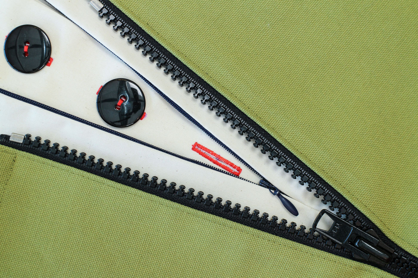 Sewing Zippers and Buttons