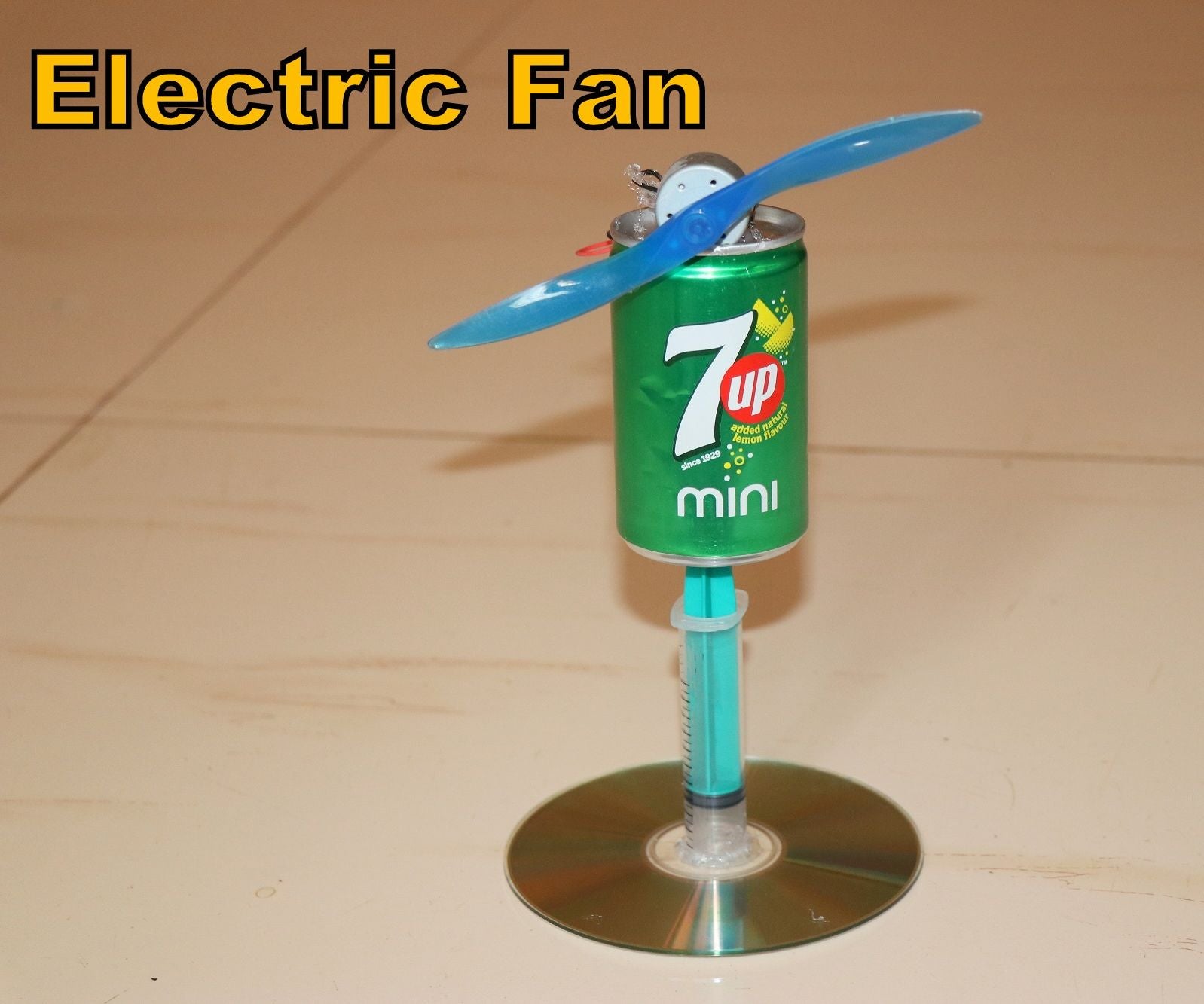 How to Make Small Electric Fan 4 Steps (with Pictures) Instructables