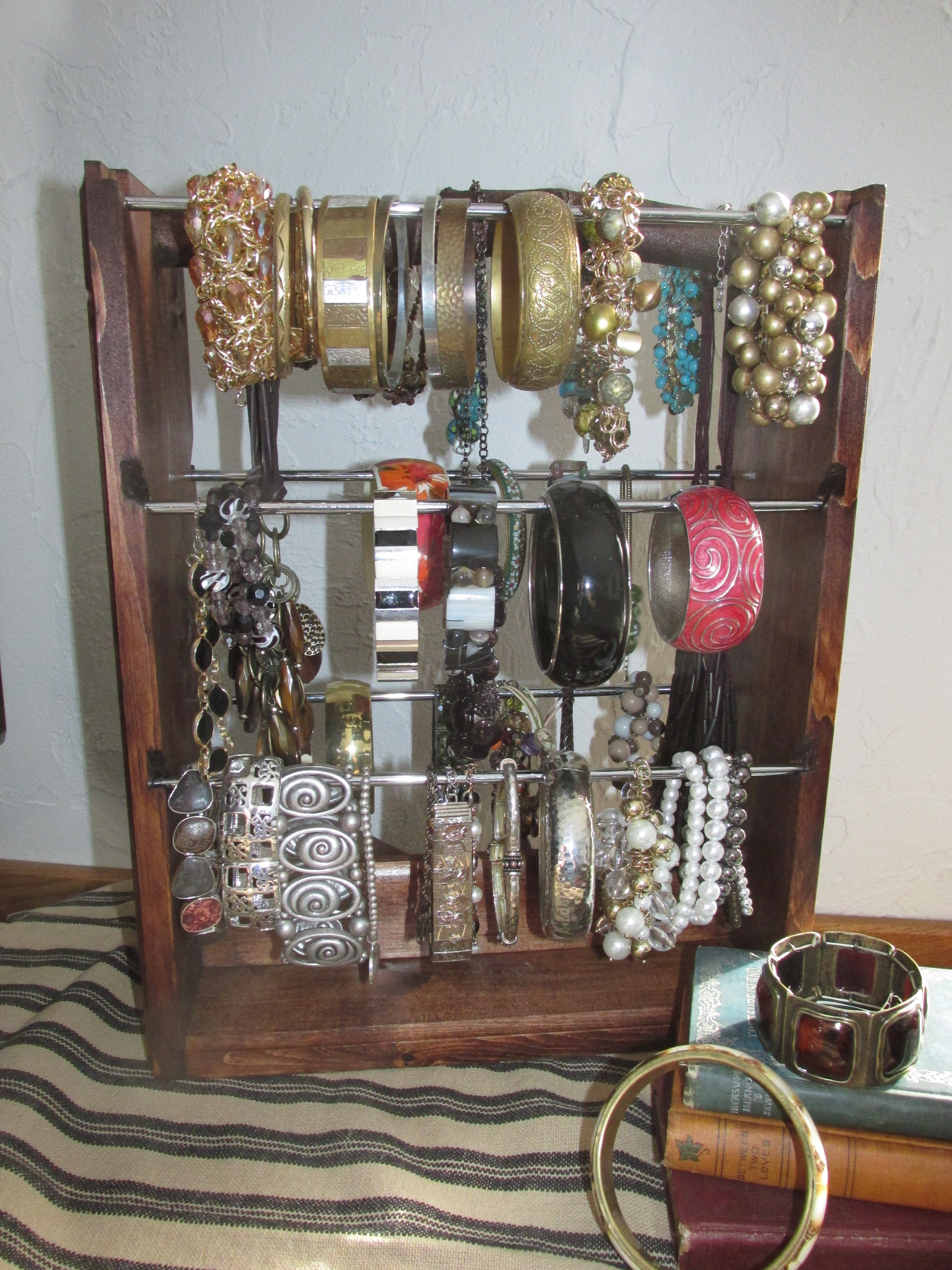 Bracelet Organizer That Holds Dozens of Bracelets and Keeps Them All