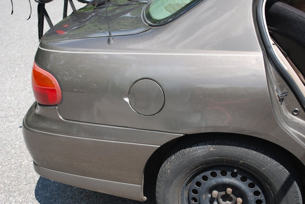 Repairing A Rust Hole In A Car 6 Steps With Pictures Instructables