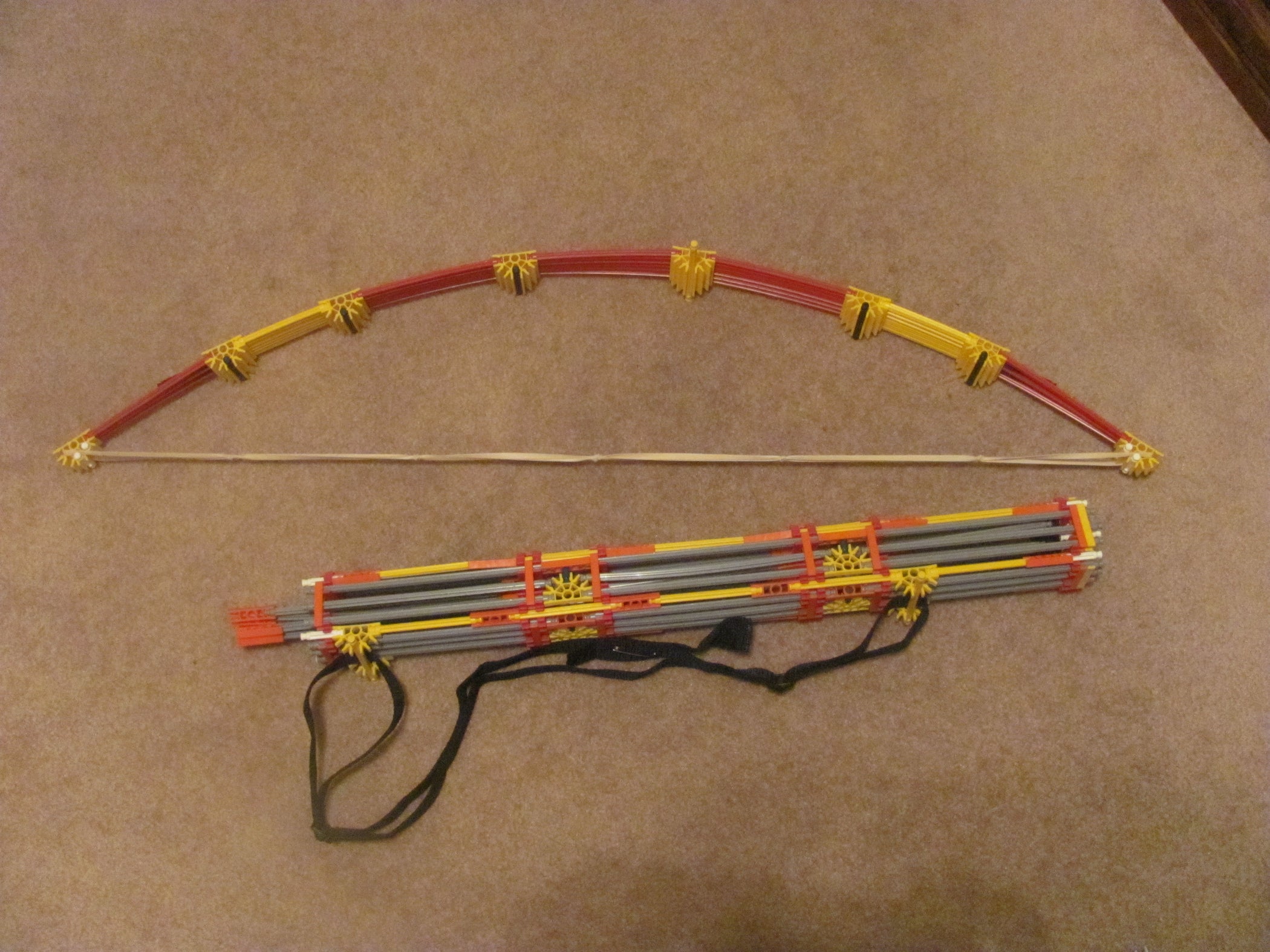 K�nex Assassin�s Creed Bow and Arrow With Quiver Instructables