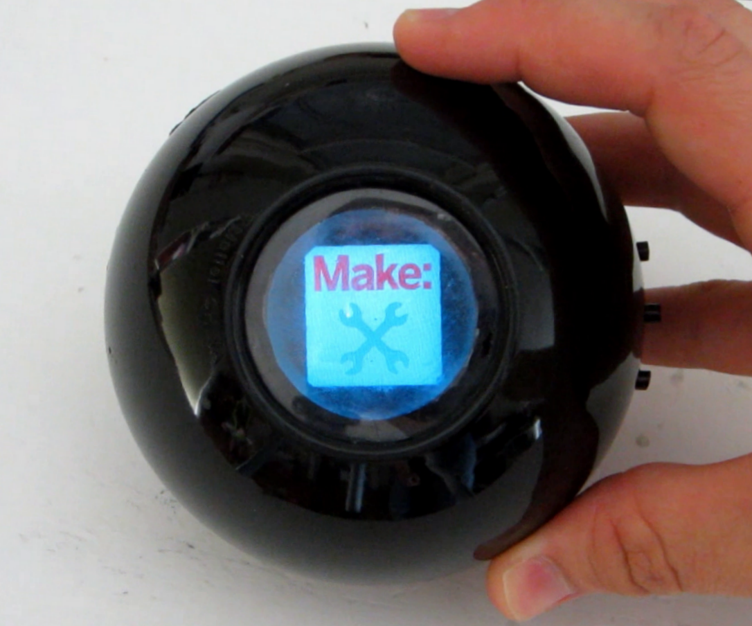 programmable magic 8 ball