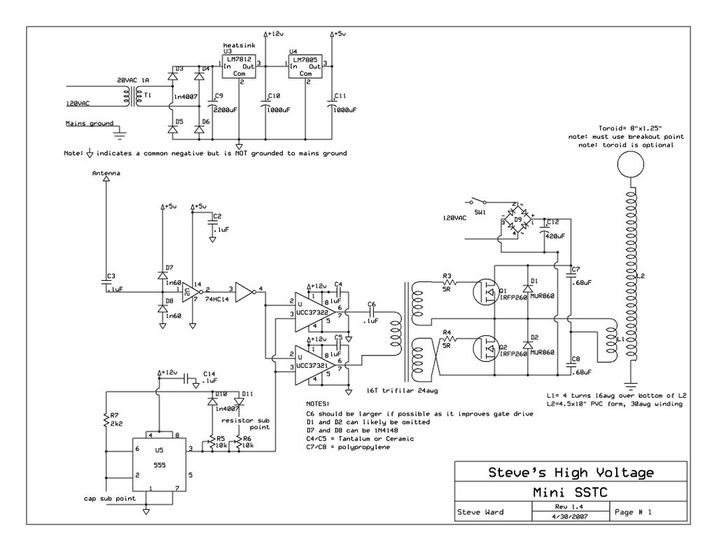 Tesla Coil Wiring Diagram For Your Needs