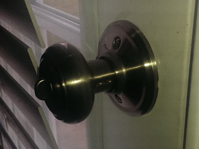 Prevent Your Doorknob From Locking You Out 3 Steps With Pictures Instructables