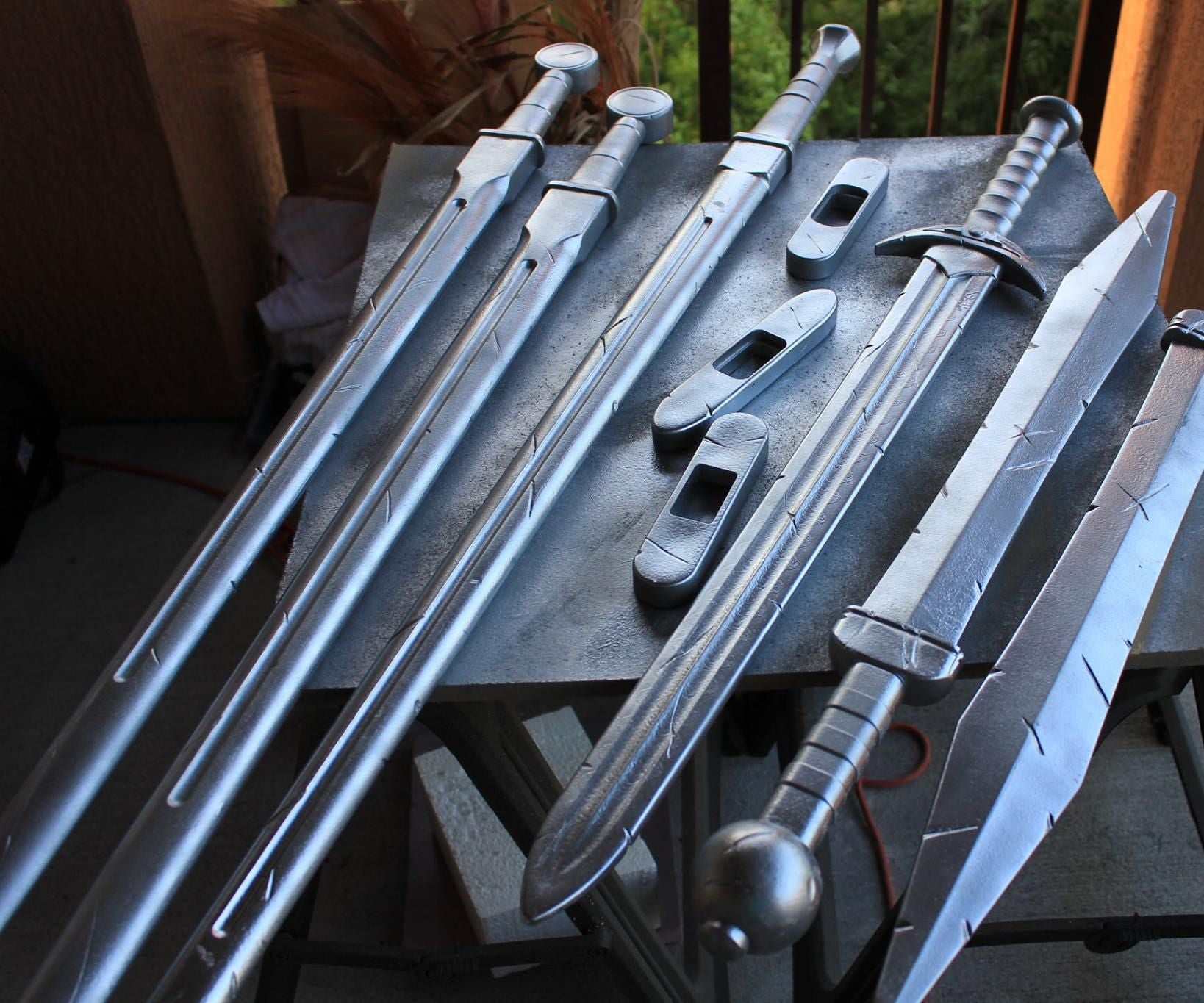 cosplay sword painting tutorial