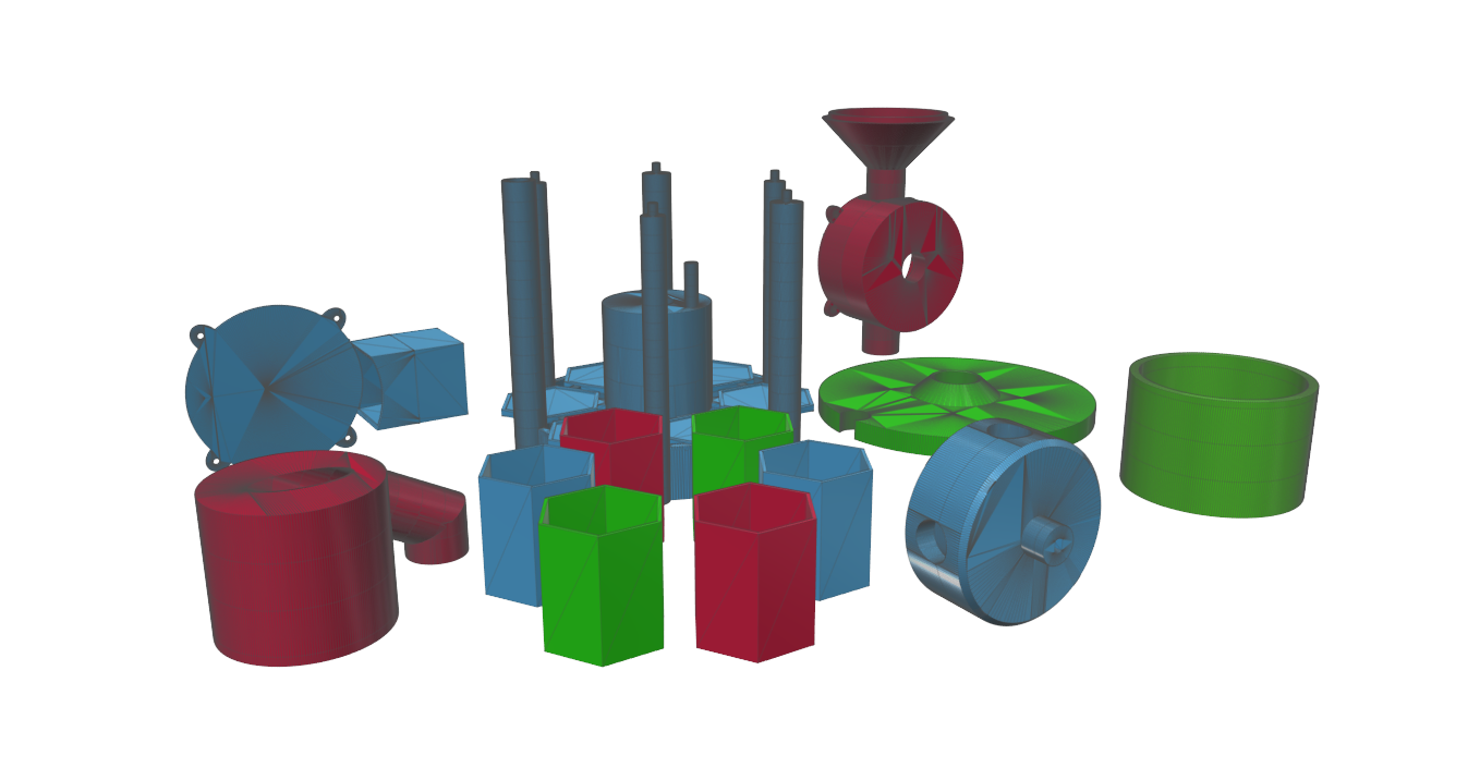 EAL M&M Sorting Machine Trybotics