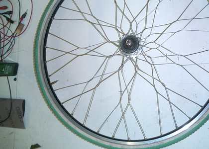 respoking a bicycle wheel